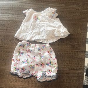 Girls 2 pc floral set